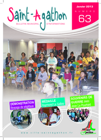Bulletin n°63 - Janvier 2013